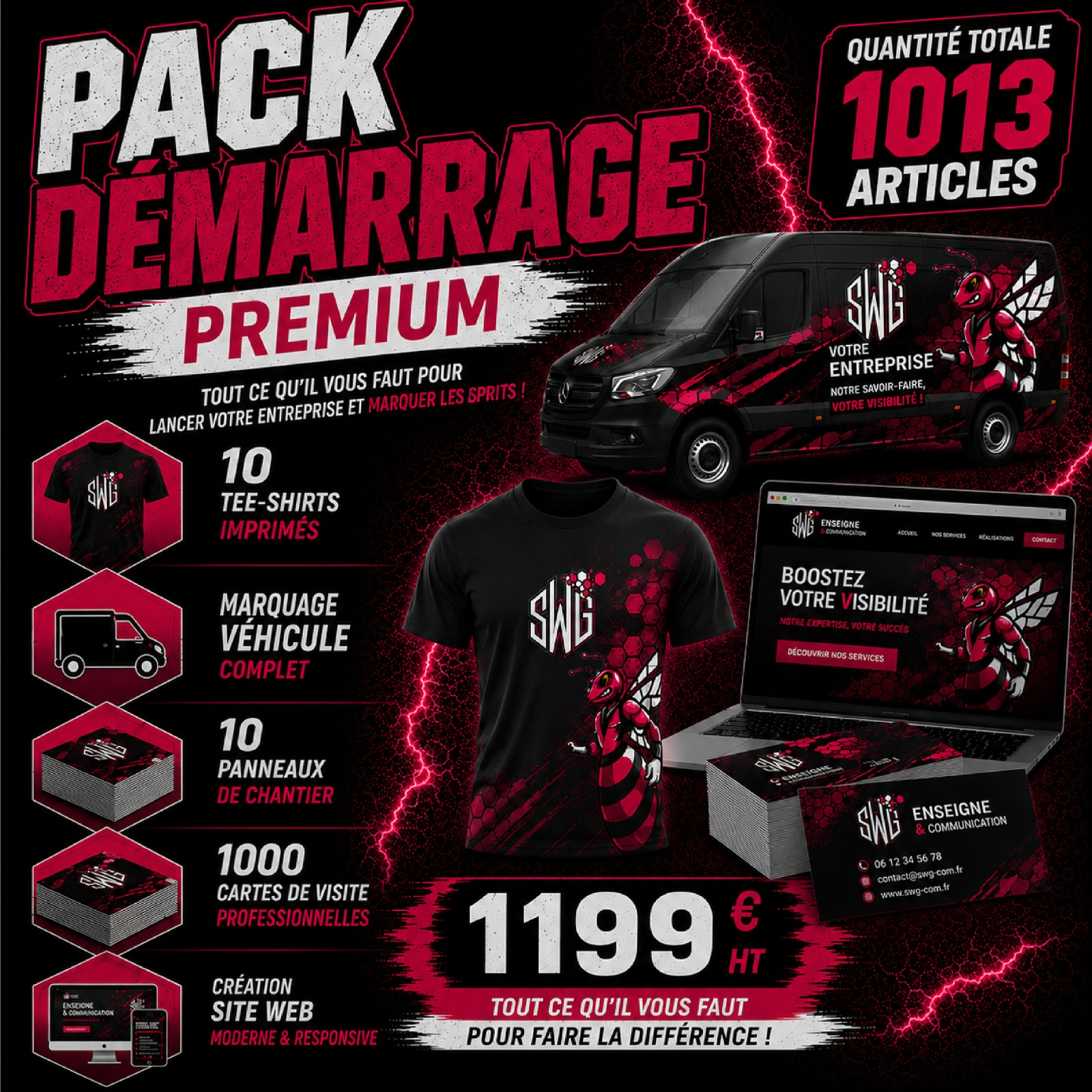 Pack Démarrage +