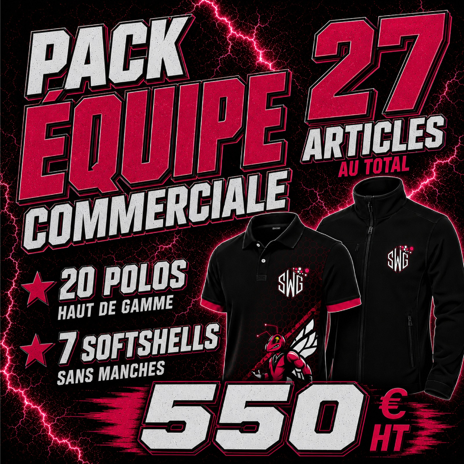 Pack équipe commerciale