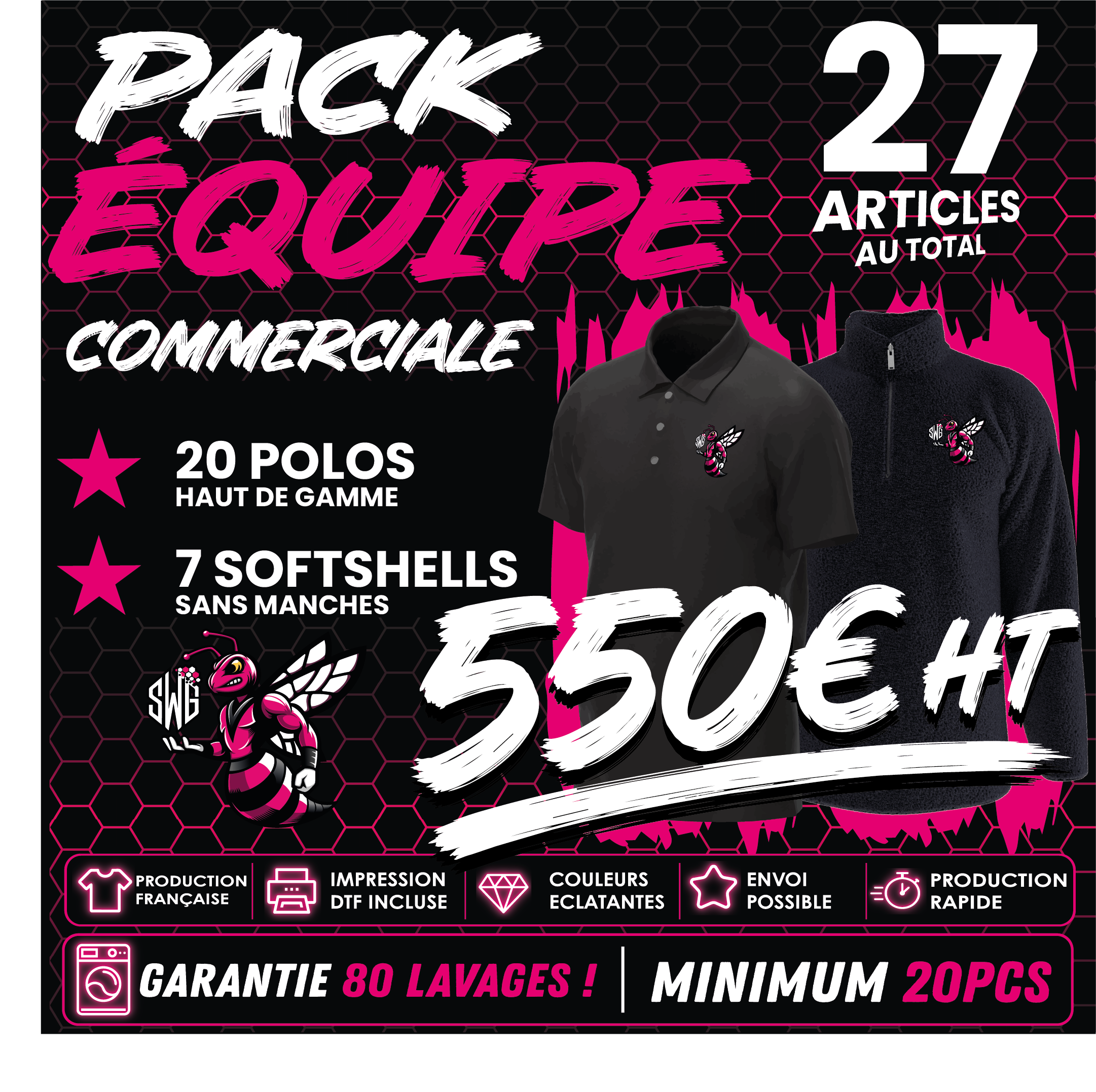 Pack équipe commerciale
